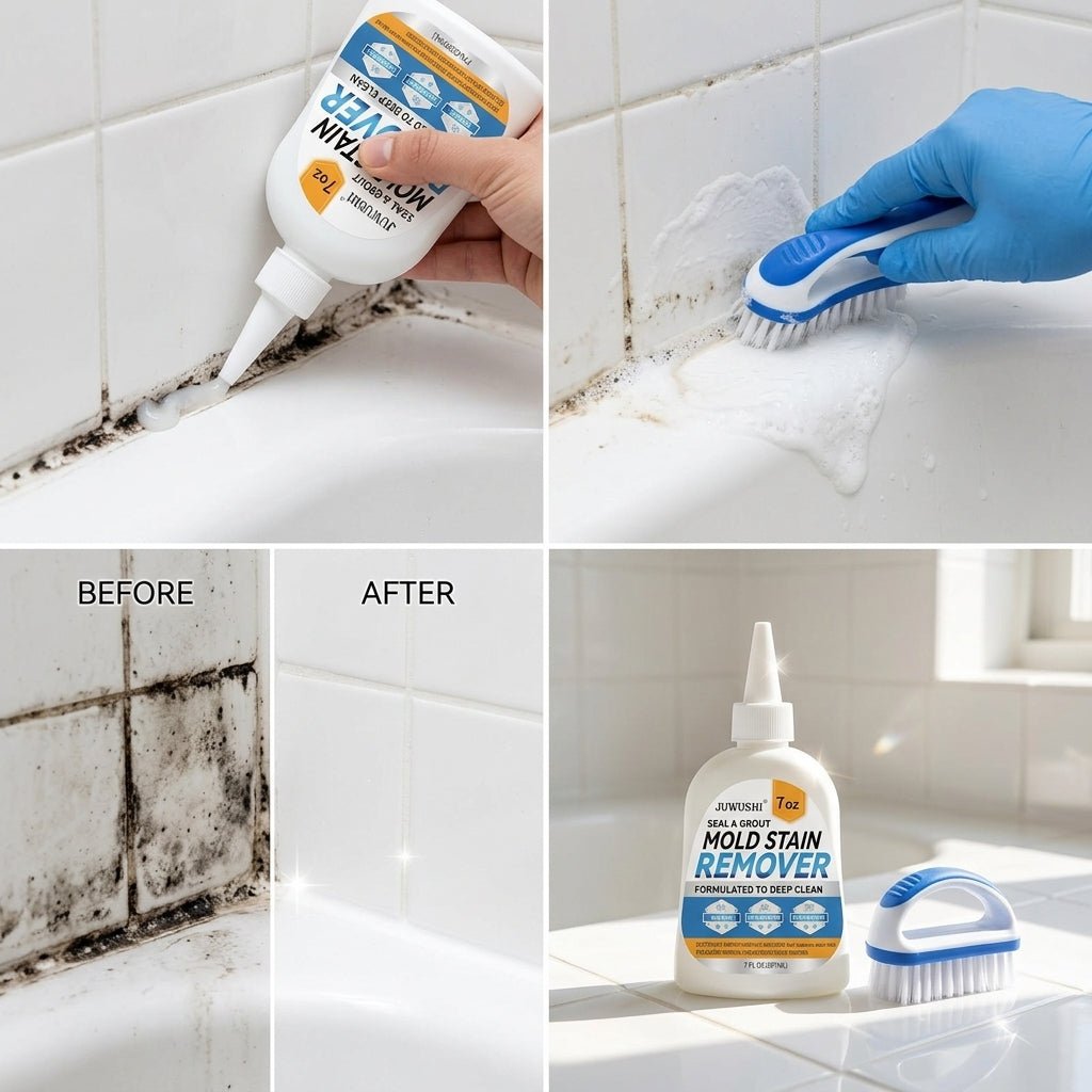 Mold Stain Cleaner Gel, 7.05 FL oz - Moldbrow